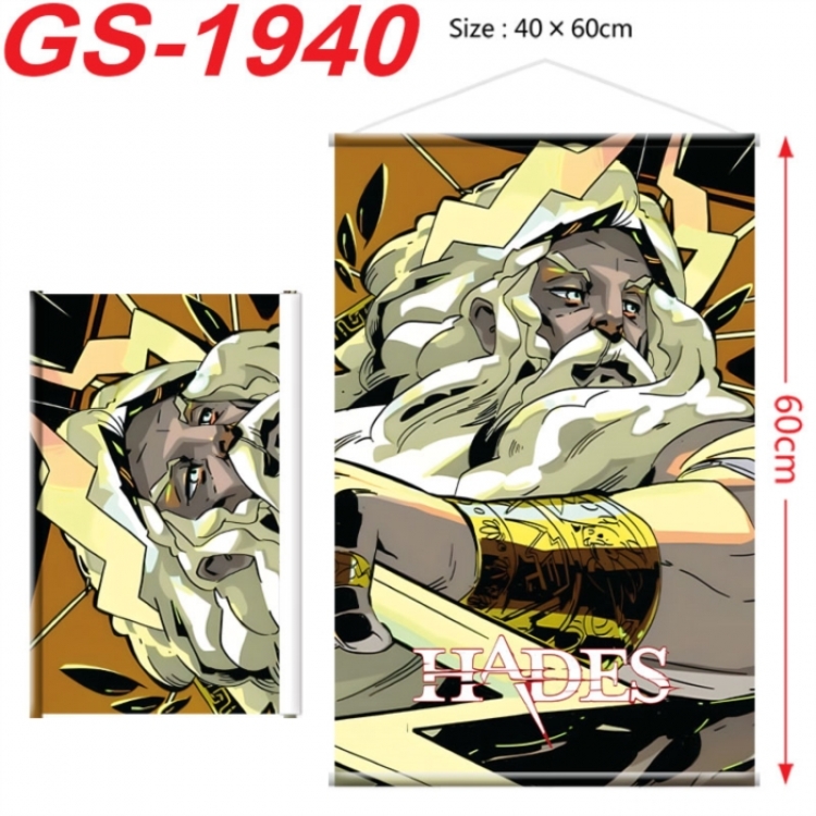 Hades Anime digital printing hanging rope hanging Wall Scroll 40x60cm