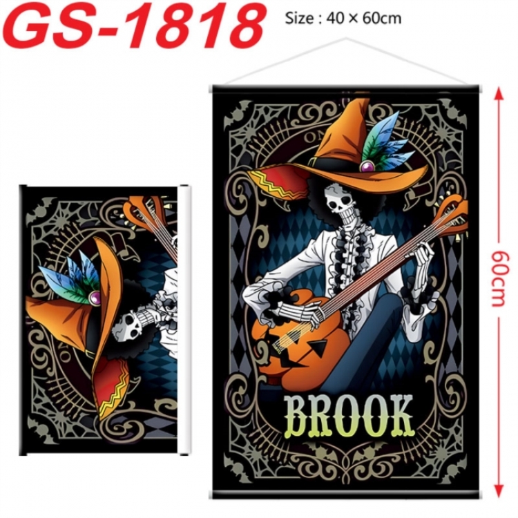 One Piece Anime digital printing hanging rope hanging Wall Scroll 40x60cm