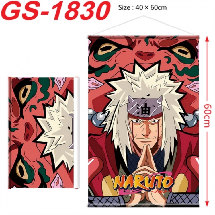 Naruto Anime digital printing hanging rope hanging Wall Scroll 40x60cm