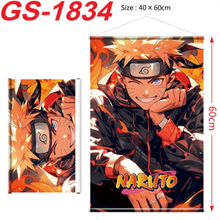 Naruto Anime digital printing hanging rope hanging Wall Scroll 40x60cm