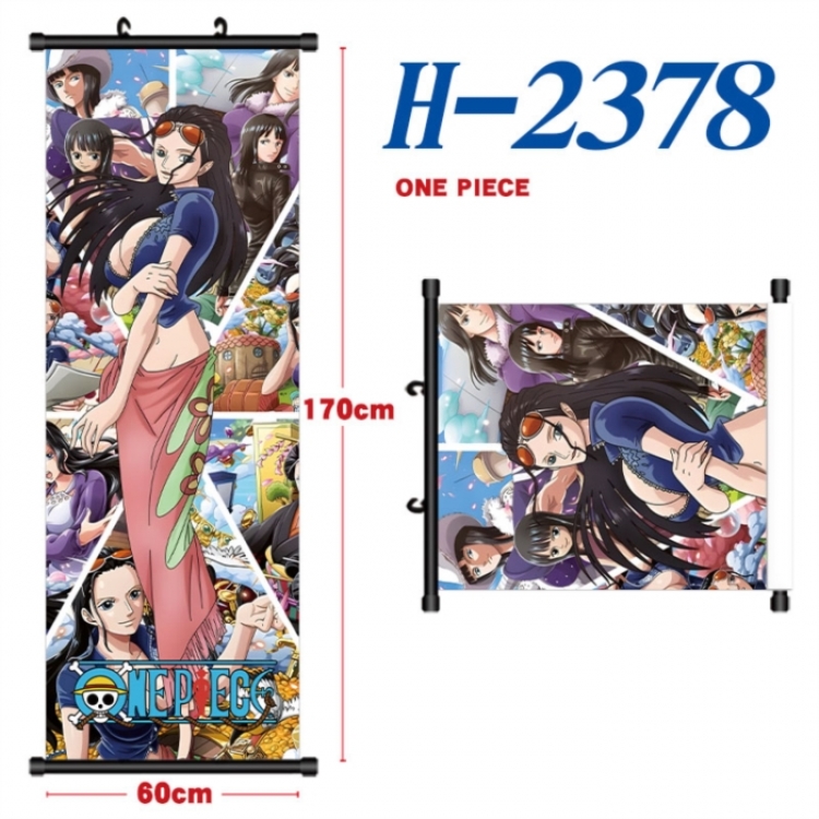 One Piece Black plastic rod cloth hanging canvas painting Wall Scroll 60x170cm