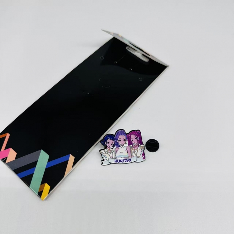 K-Pop Demon Hunters Anime peripheral character brooch badge price for 5 pcs