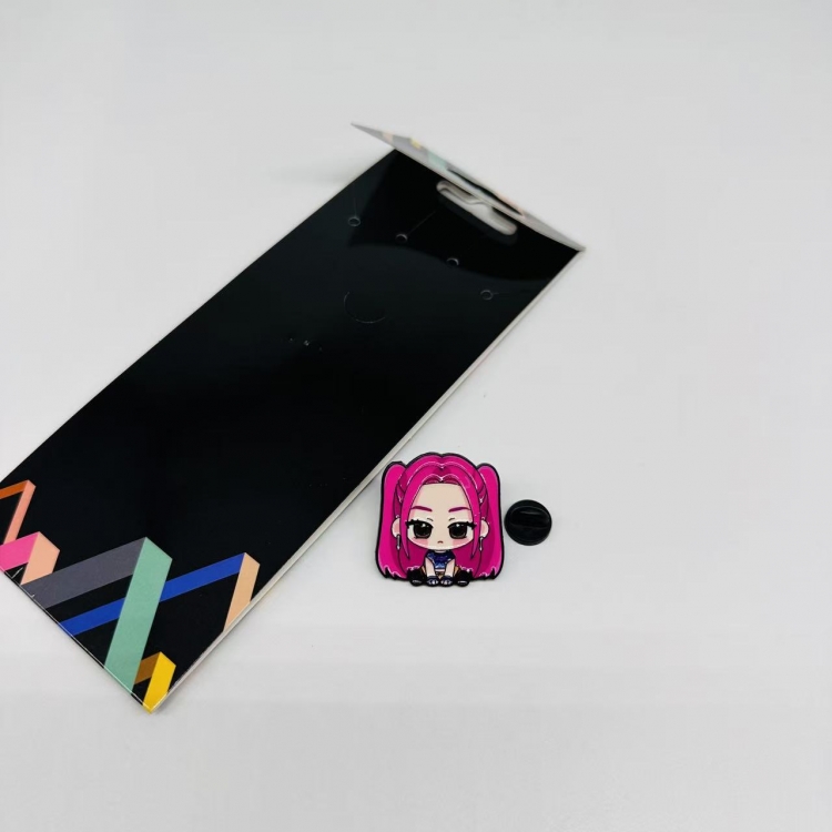 K-Pop Demon Hunters Anime peripheral character brooch badge price for 5 pcs