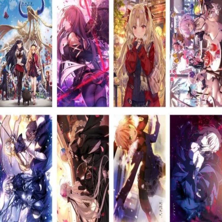FATE Embossed poster 8 pcs a set 42X29CM price for 5 sets