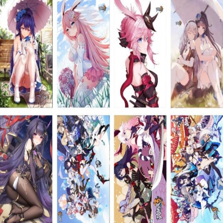 Collapse 3  Embossed poster 8 pcs a set 42X29CM price for 5 sets