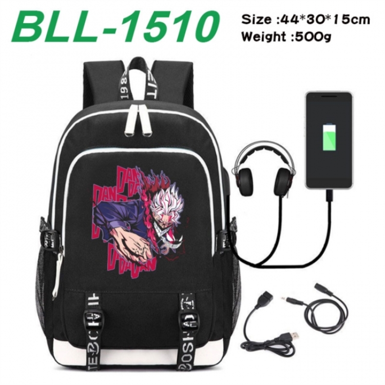 DANDADAN Game Canvas Backpack Waterproof School Bag 44X30X15CM 500G