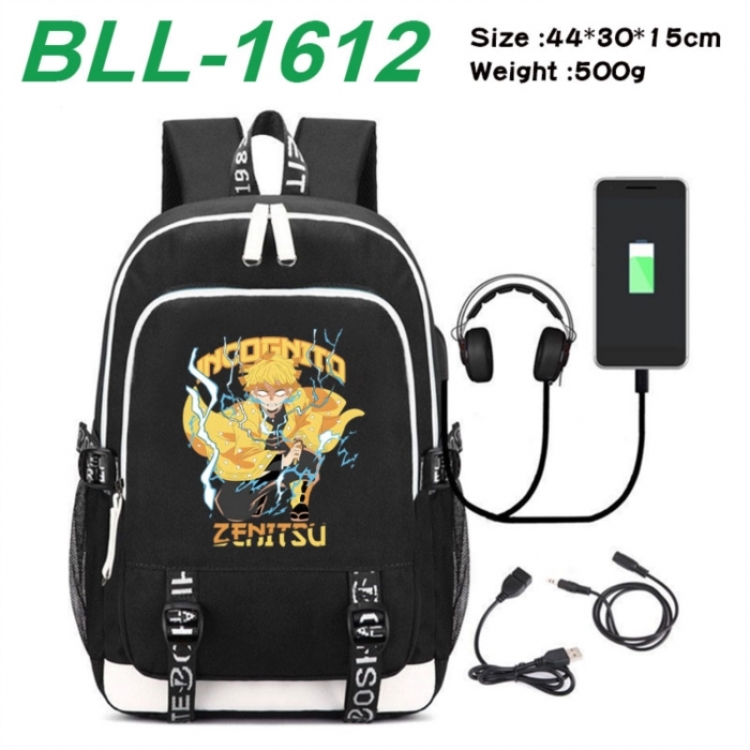 Demon Slayer Kimets Game Canvas Backpack Waterproof School Bag 44X30X15CM 500G