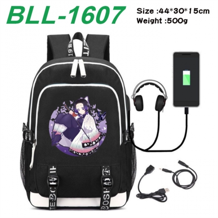Demon Slayer Kimets Game Canvas Backpack Waterproof School Bag 44X30X15CM 500G