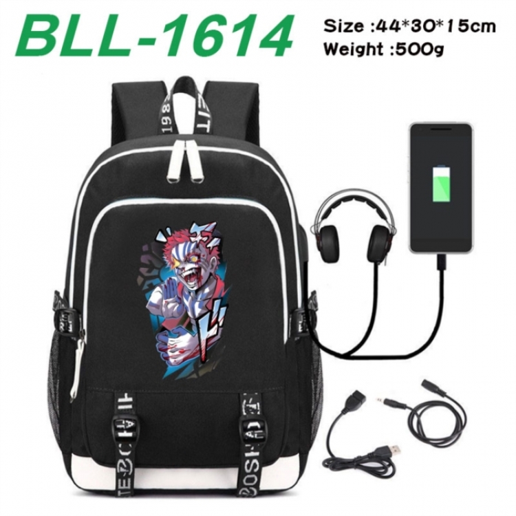 Demon Slayer Kimets Game Canvas Backpack Waterproof School Bag 44X30X15CM 500G