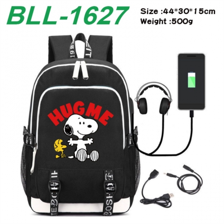 Peanuts‌ Game Canvas Backpack Waterproof School Bag 44X30X15CM 500G