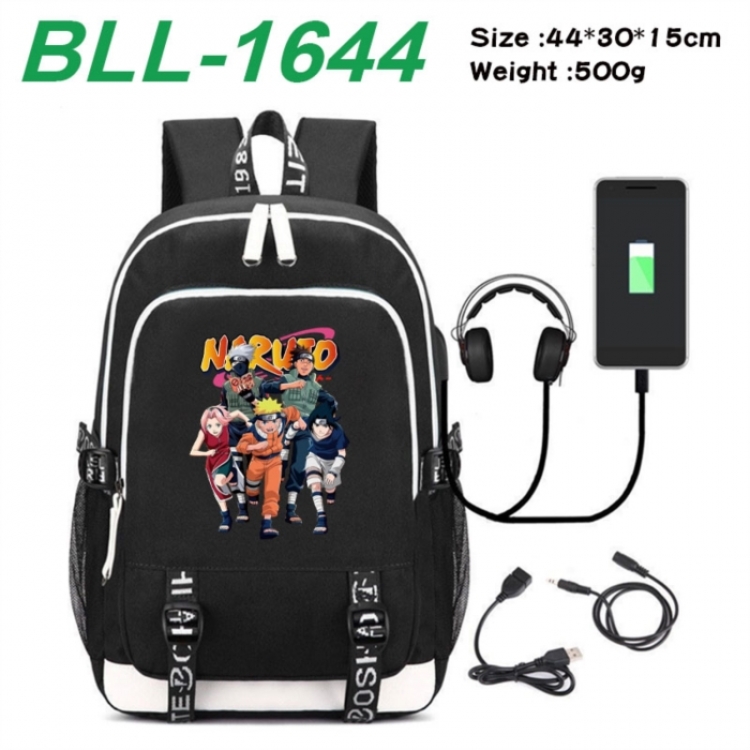 Naruto Game Canvas Backpack Waterproof School Bag 44X30X15CM 500G
