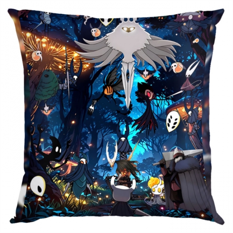 The Hollow Knight Anime square full-color pillow cushion 45X45CM NO FILLING 