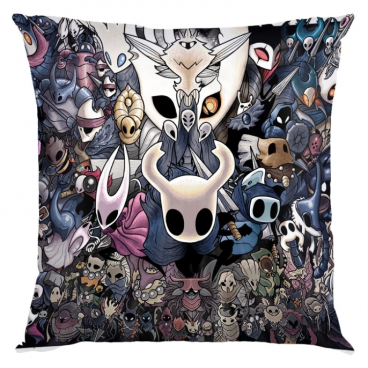 The Hollow Knight Anime square full-color pillow cushion 45X45CM NO FILLING 