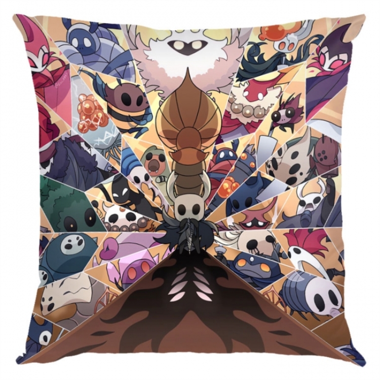 The Hollow Knight Anime square full-color pillow cushion 45X45CM NO FILLING 