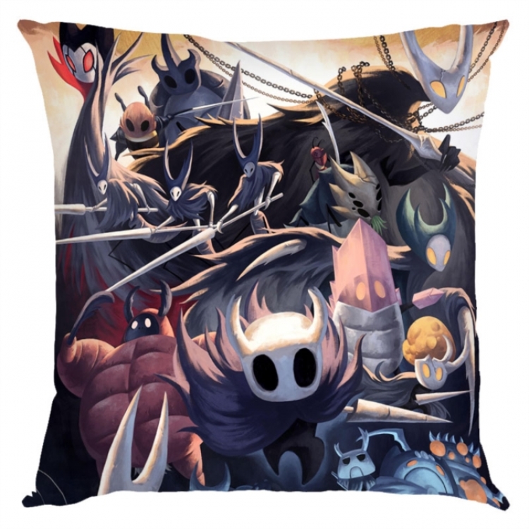 The Hollow Knight Anime square full-color pillow cushion 45X45CM NO FILLING 