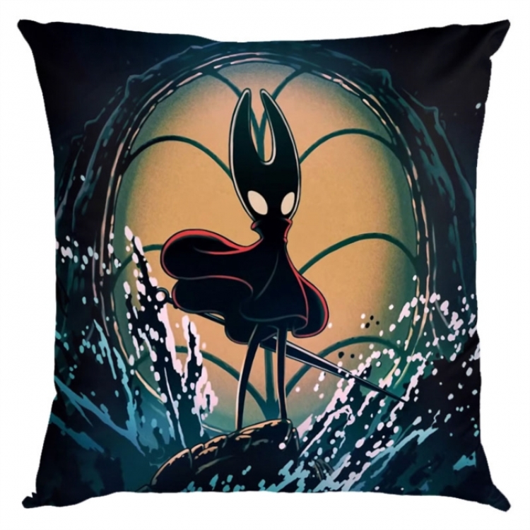 The Hollow Knight Anime square full-color pillow cushion 45X45CM NO FILLING 