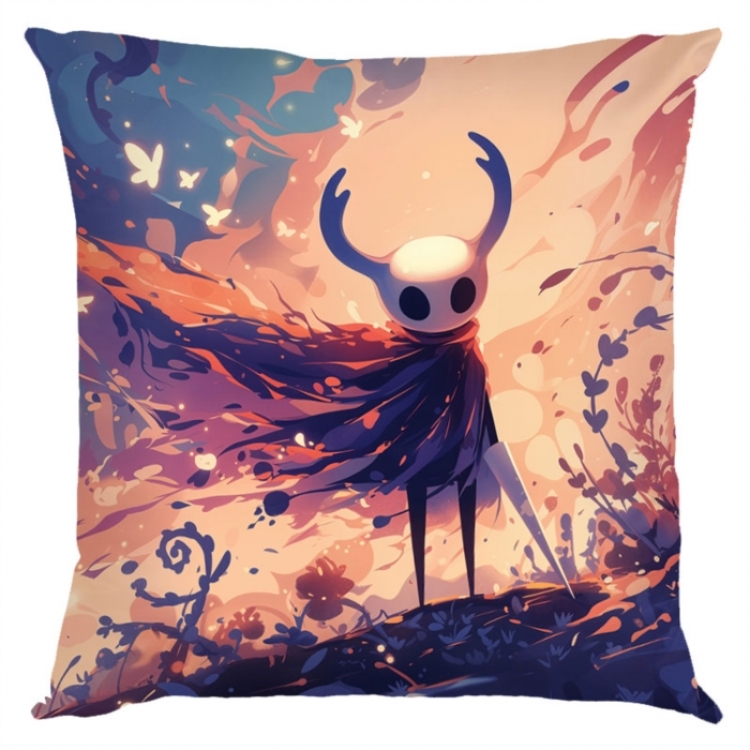 The Hollow Knight Anime square full-color pillow cushion 45X45CM NO FILLING 