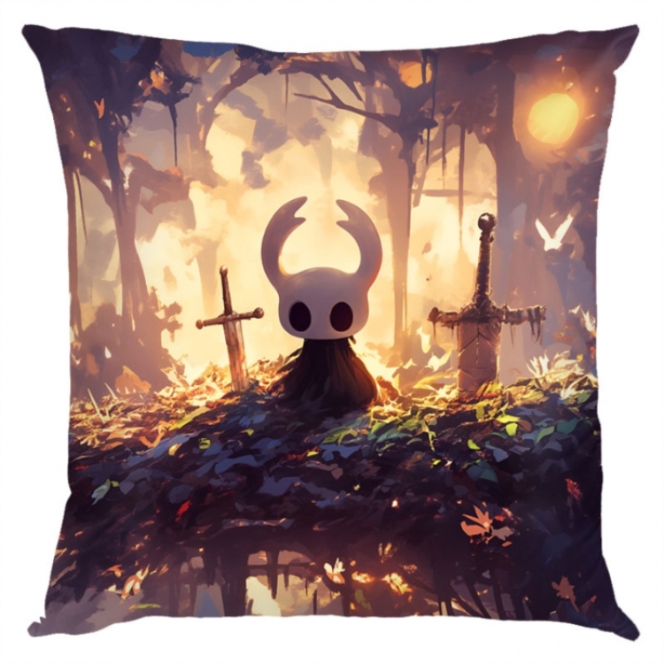The Hollow Knight Anime square full-color pillow cushion 45X45CM NO FILLING 