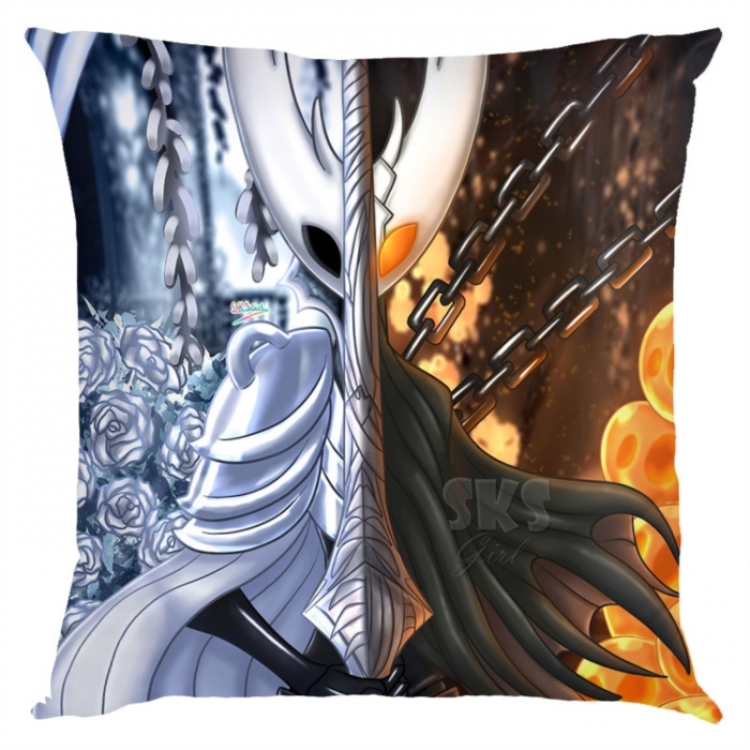 The Hollow Knight Anime square full-color pillow cushion 45X45CM NO FILLING 