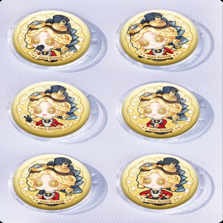 Identity V Anime peripheral pill bar badge 25mm a set of 6 price for 5 sets   