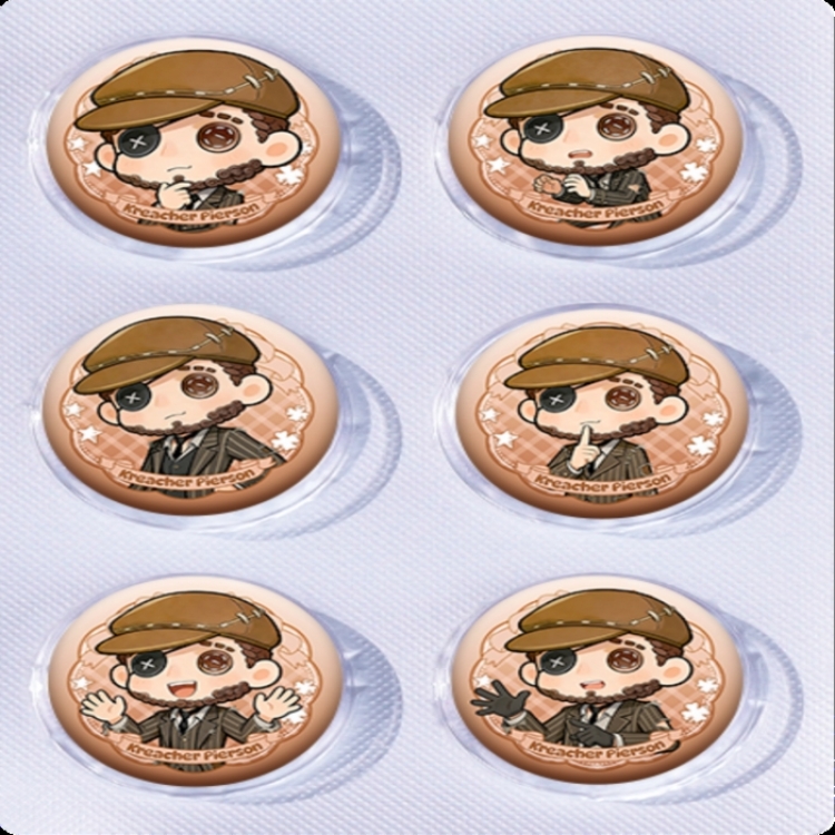 Identity V Anime peripheral pill bar badge 25mm a set of 6 price for 5 sets   