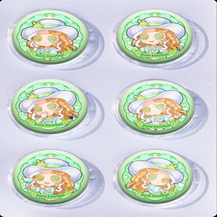 Identity V Anime peripheral pill bar badge 25mm a set of 6 price for 5 sets   