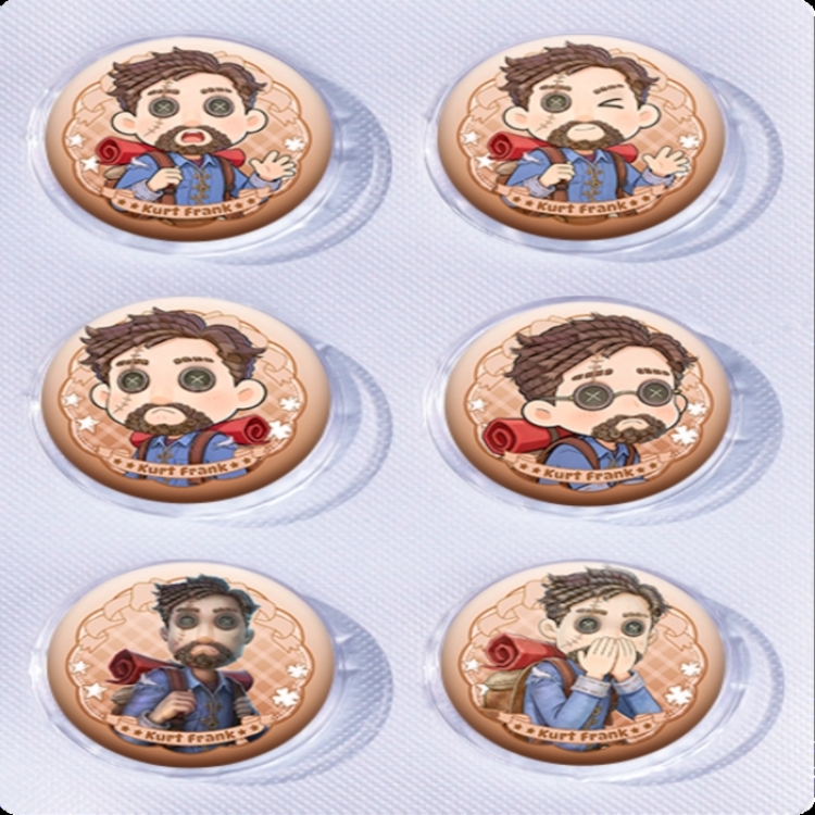 Identity V Anime peripheral pill bar badge 25mm a set of 6 price for 5 sets   