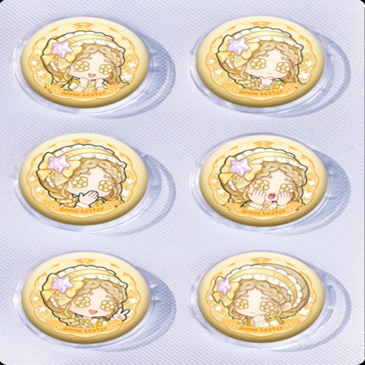 Identity V Anime peripheral pill bar badge 25mm a set of 6 price for 5 sets   