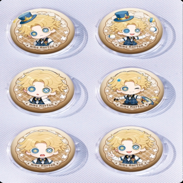 Identity V Anime peripheral pill bar badge 25mm a set of 6 price for 5 sets   