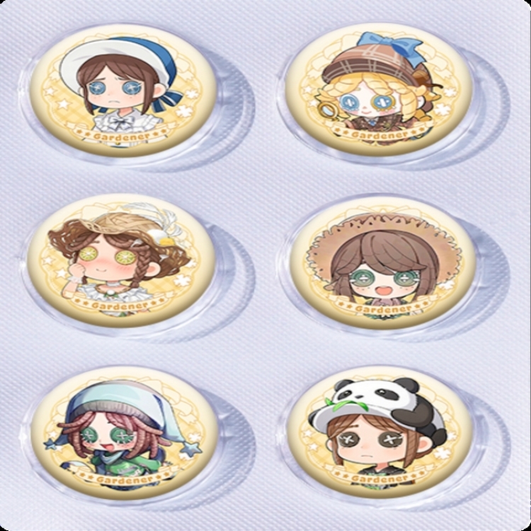 Identity V Anime peripheral pill bar badge 25mm a set of 6 price for 5 sets   