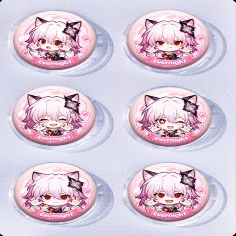 Honkai: Star Rail Anime peripheral pill bar badge 25mm a set of 6 price for 5 sets