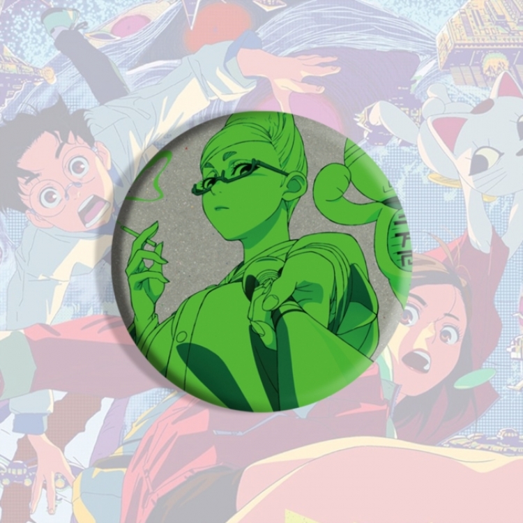 DANDADAN Anime tinplate brooch badge price for 5 pcs