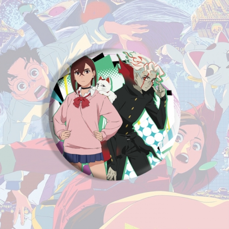 DANDADAN Anime tinplate brooch badge price for 5 pcs