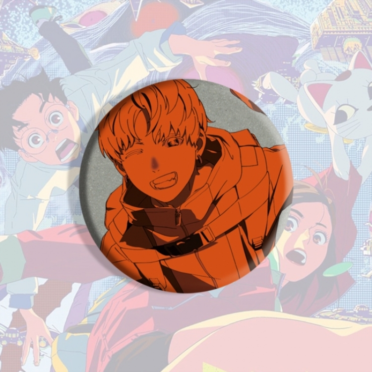 DANDADAN Anime tinplate brooch badge price for 5 pcs