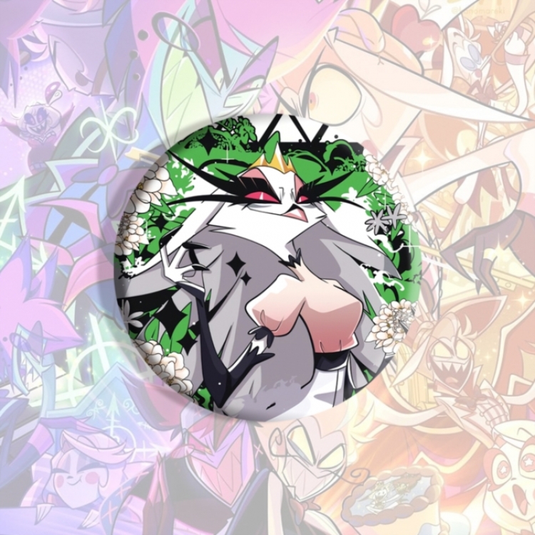 Hazbin Hotel Anime tinplate brooch badge price for 5 pcs