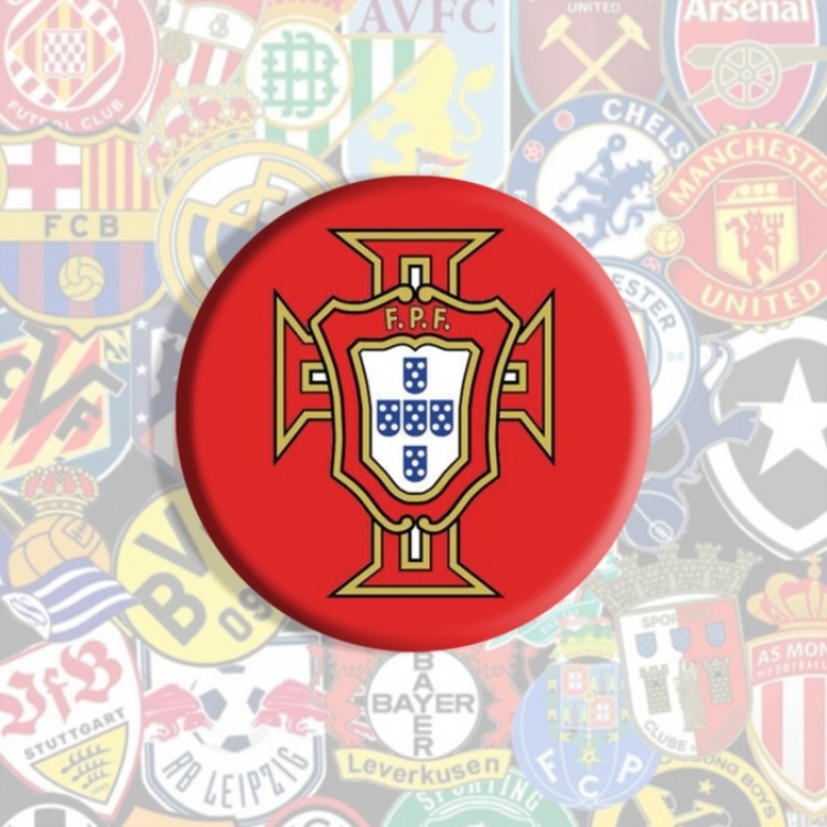 Football Anime tinplate brooch badge price for 5 pcs