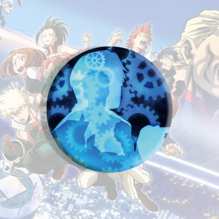 My Hero Academia Anime tinplate brooch badge price for 5 pcs