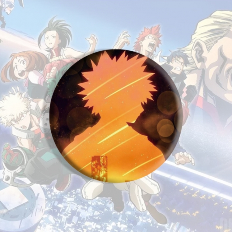 My Hero Academia Anime tinplate brooch badge price for 5 pcs