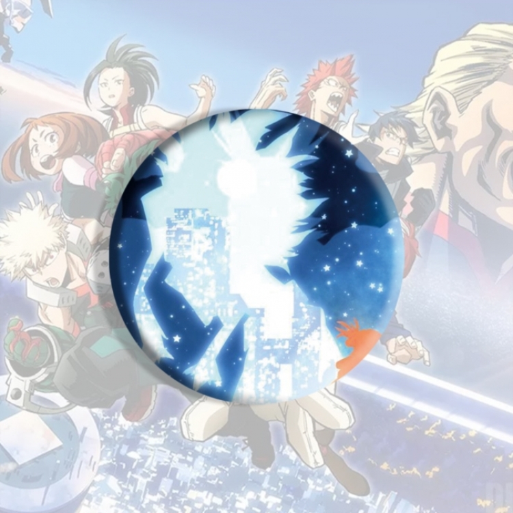 My Hero Academia Anime tinplate brooch badge price for 5 pcs