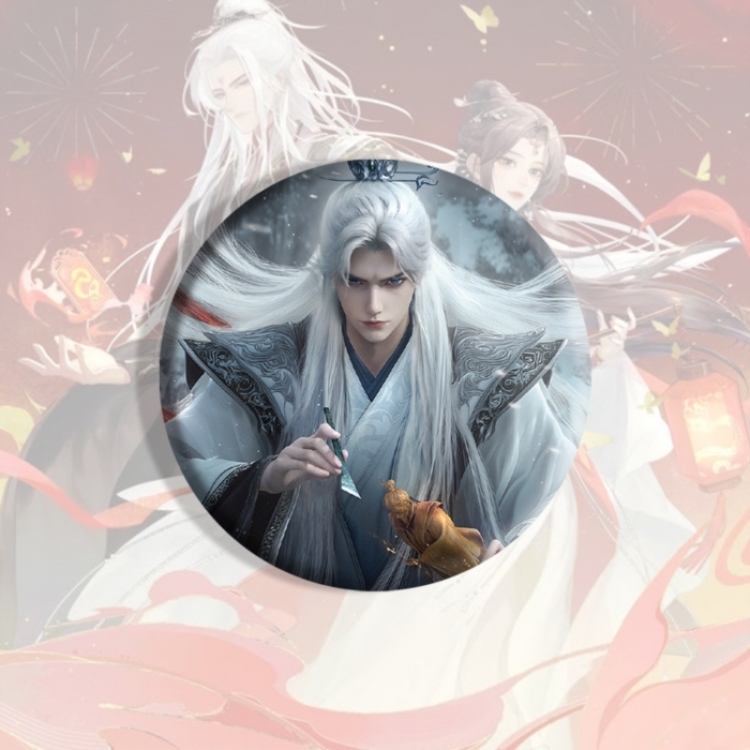 Renegade Immortal Anime tinplate brooch badge price for 5 pcs