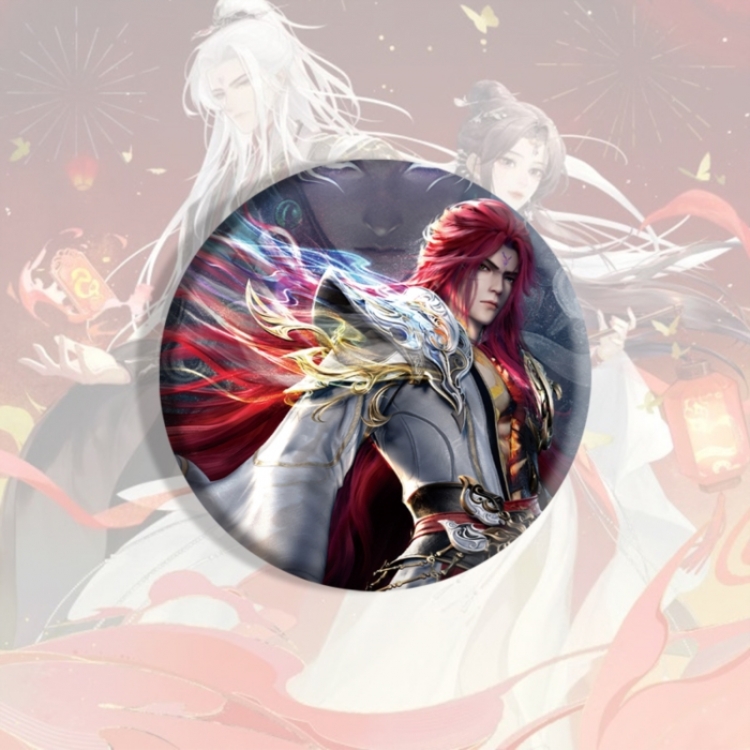 Renegade Immortal Anime tinplate brooch badge price for 5 pcs