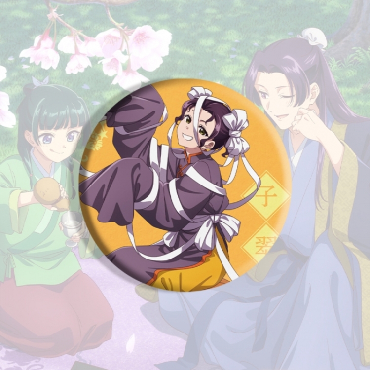 The Apothecary Diaries Hardware Anime tinplate brooch badge price for 5 pcs