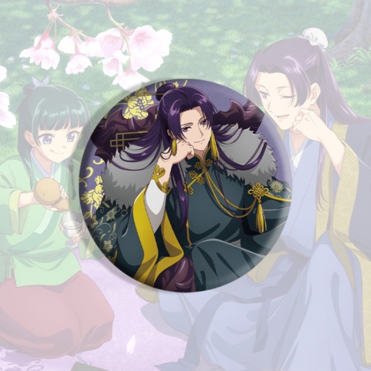 The Apothecary Diaries Hardware Anime tinplate brooch badge price for 5 pcs