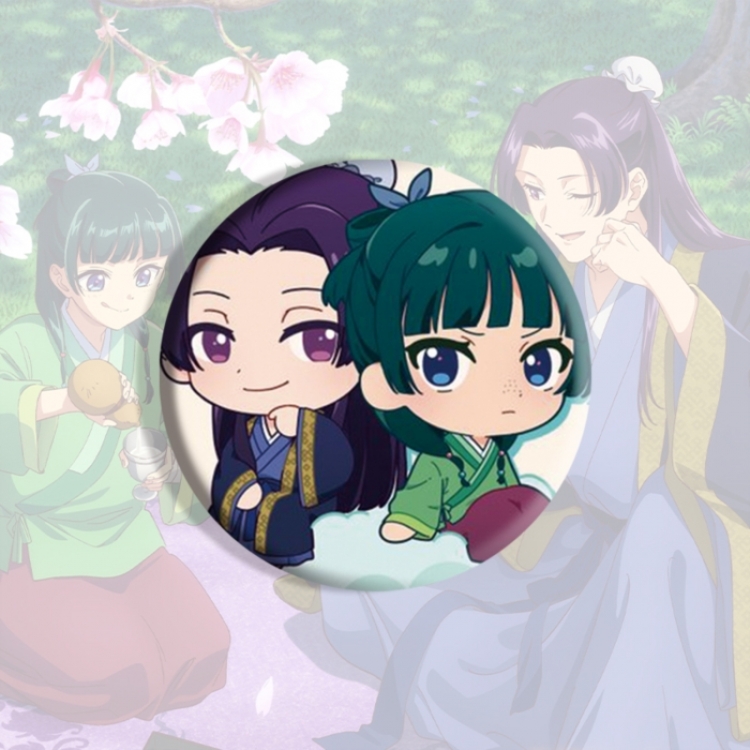 The Apothecary Diaries Hardware Anime tinplate brooch badge price for 5 pcs