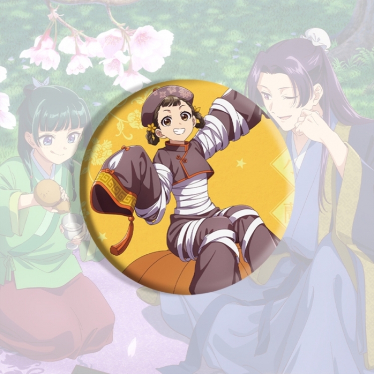 The Apothecary Diaries Hardware Anime tinplate brooch badge price for 5 pcs