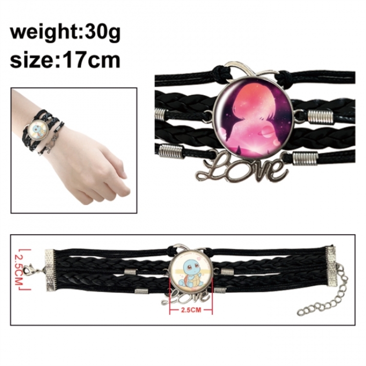 My Hero Academia Anime bracelet multi-layer leather gemstone bracelet price for 5 pcs
