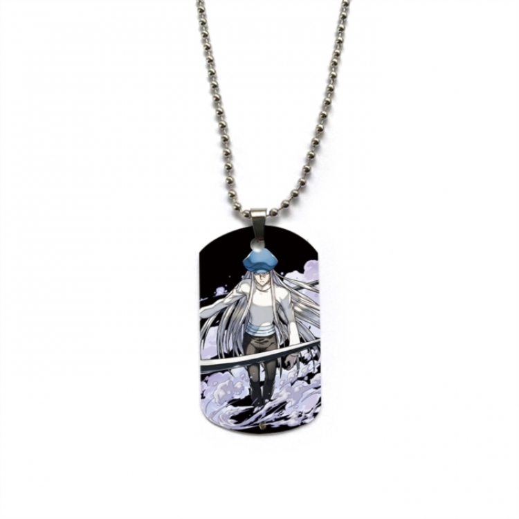 HunterXHunter Anime double-sided full color printed military brand necklace price for 5 pcs