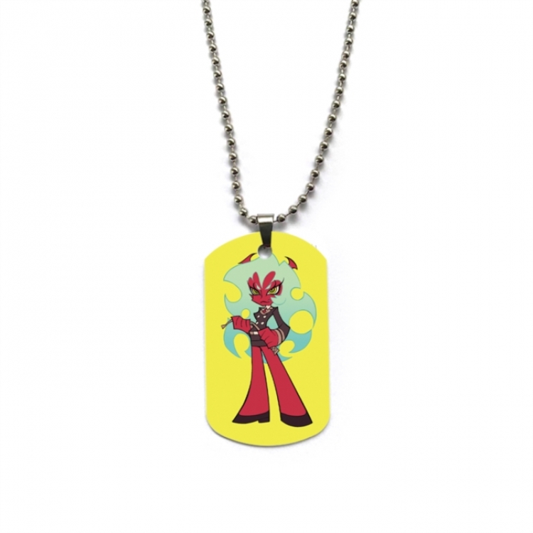Panty & Stocking with Garterbelt Anime double-sided full color printed military brand necklace price for 5 pcs