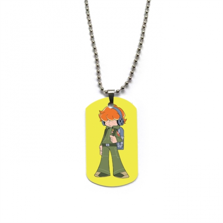 Panty & Stocking with Garterbelt Anime double-sided full color printed military brand necklace price for 5 pcs