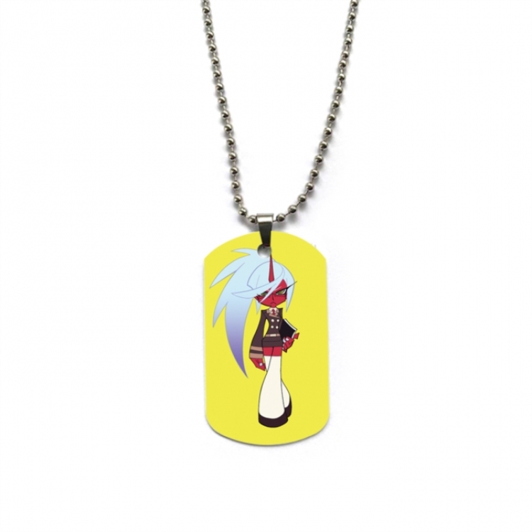 Panty & Stocking with Garterbelt Anime double-sided full color printed military brand necklace price for 5 pcs